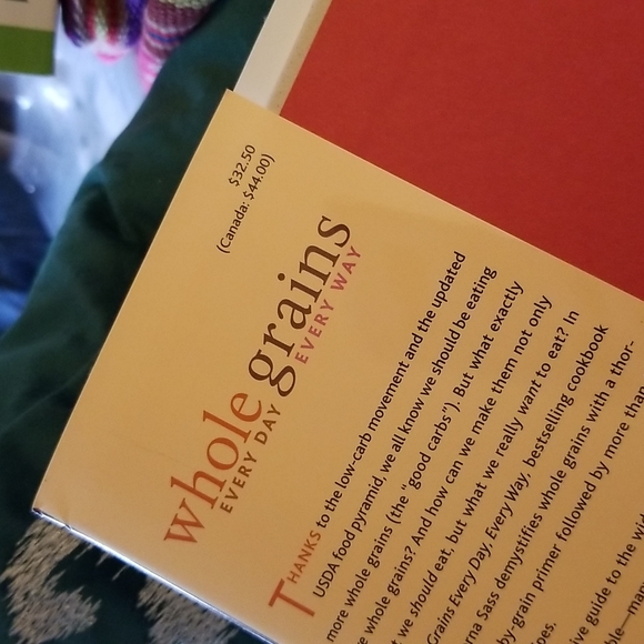 Whole Grains ~ Every day every day Lorna SASS Hardcover Cookbook Book - Picture 3 of 6